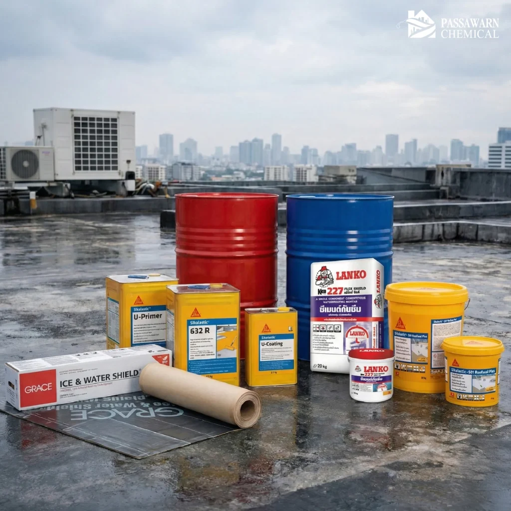 เมมเบรนกันซึม คืออะไร? (What is Waterproofing Membrane?)