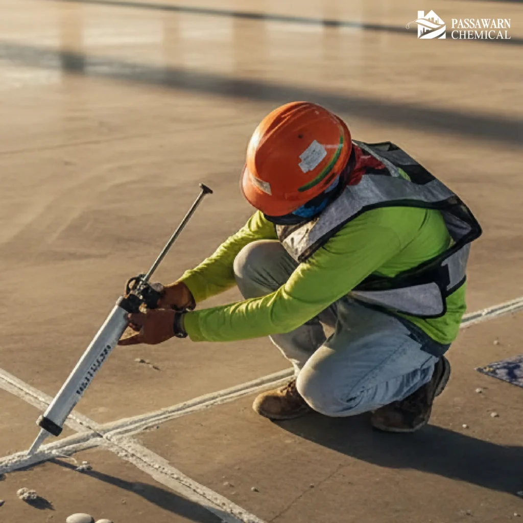 เทคนิคการยิงซีลแลนท์ไม่ให้กลับมารั่วซึม