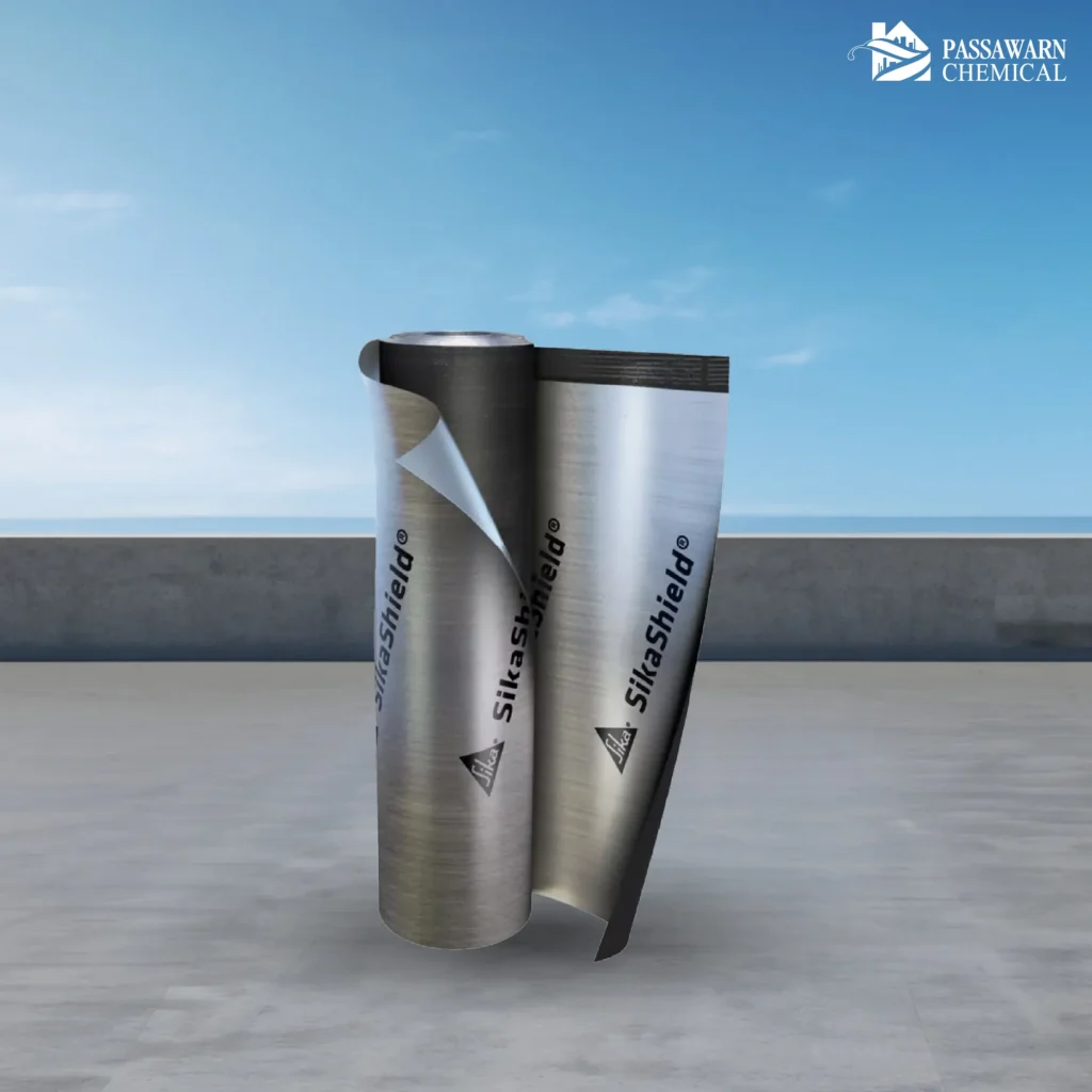 การติดตั้ง AQUELROOF UV1500 เพื่อหยุด "รั่วซึม" ถาวร