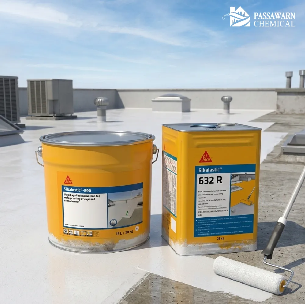 แนะนำระบบ กันซึม Sika สำหรับหลังคาและดาดฟ้า ที่ช่างโปรเลือกใช้