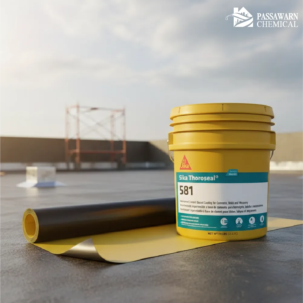 เปรียบเทียบ 2 ระบบเมมเบรนกันซึมหลังคาจาก Sika