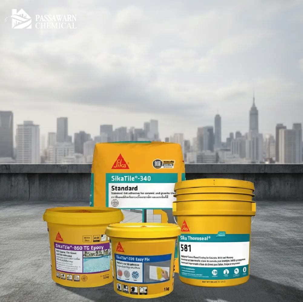 4 โซลูชันจาก Sika เพื่อหยุดวงจรการ "รั่วซึม" ในจุดต่างๆ ของอาคาร