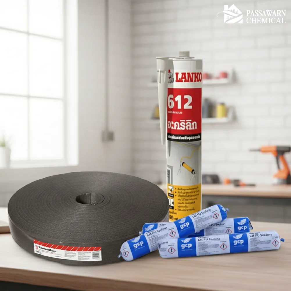 3 ประเภทวัสดุอุดรอยต่อยอดฮิต: ตัวไหนเกิด ตัวไหนดับในงานตึกสูง?