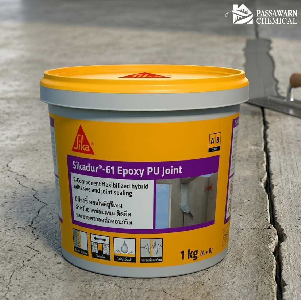 รู้จัก Sikadur-61 Epoxy พระเอกของงาน ยาแนว และซ่อมโครงสร้าง