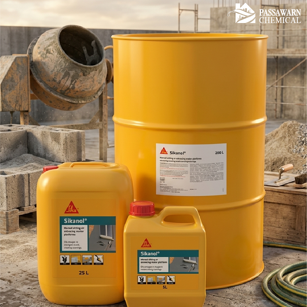 ทำไม Sikanol ถึงช่วยให้ปูน "ยึดเกาะดี" และ "ทำงานง่าย"?