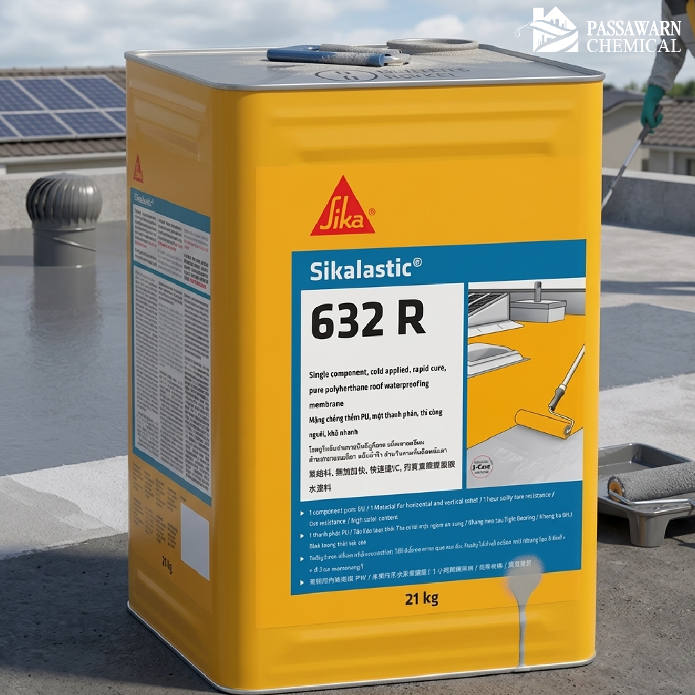 Sikalastic 632 R เลือกวัสดุกันซึมแบบไหน ถึงจะเรียกว่า "คุ้มค่าในระยะยาว"?