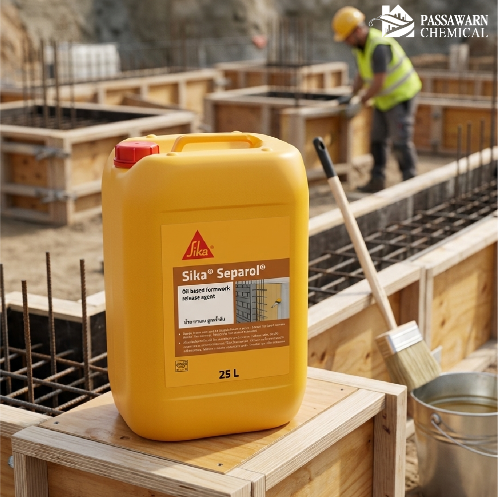 ทำความรู้จัก Sika Separol TH ตัวช่วยเบอร์หนึ่งของช่างรับเหมา