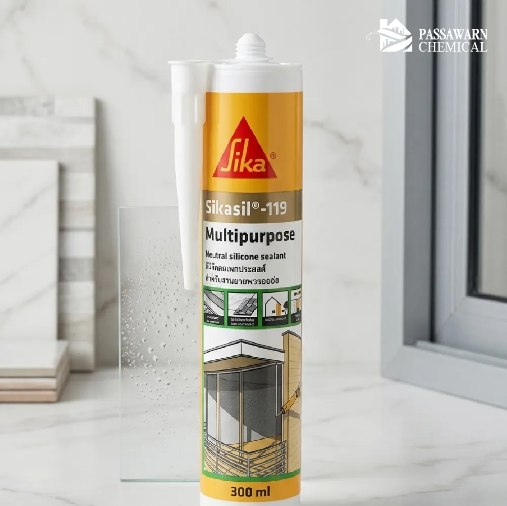 ทำความรู้จัก Sikasil 119 MP ซิลิโคนอเนกประสงค์ตัวจบของช่าง