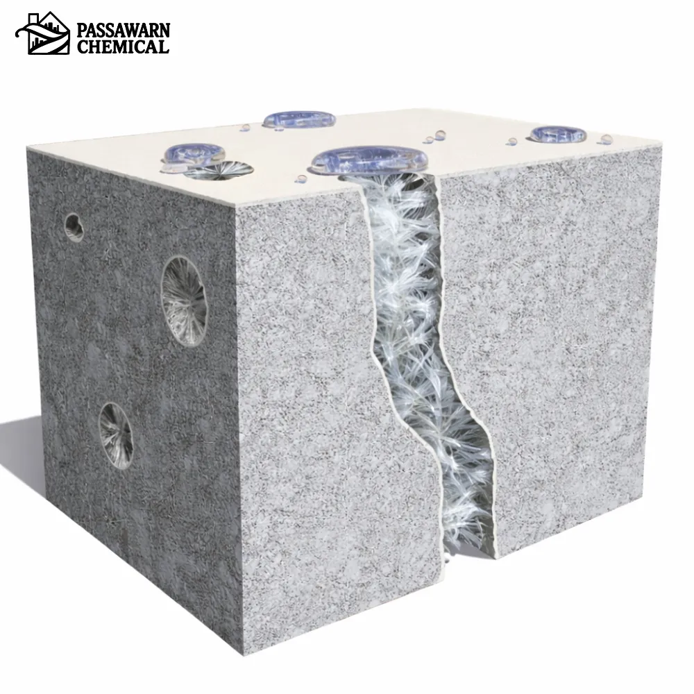 Sika คอนกรีตกันซึมแบบ Crystalline ทำงานอย่างไร?