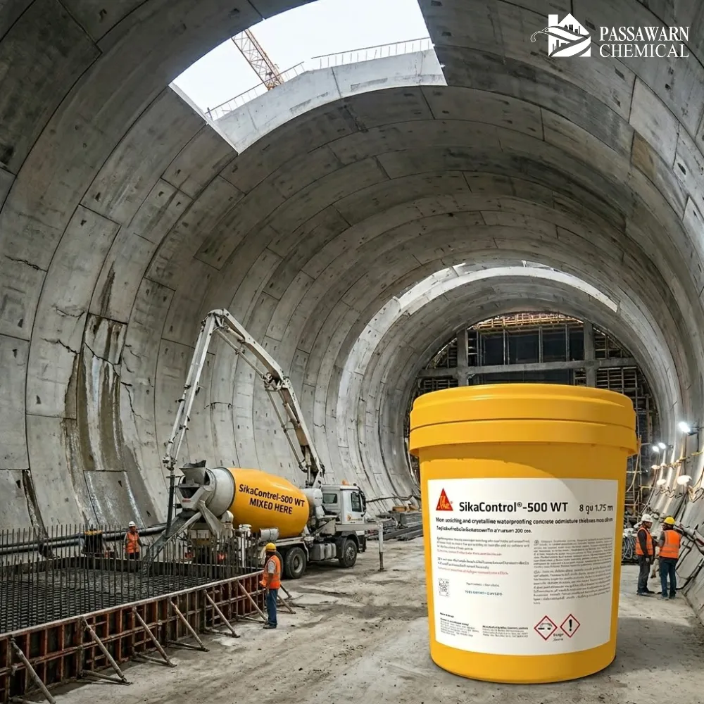 เจาะลึก 3 เคสงานโครงสร้างสุดหิน ที่ต้องใช้ Sika Control-500 WT