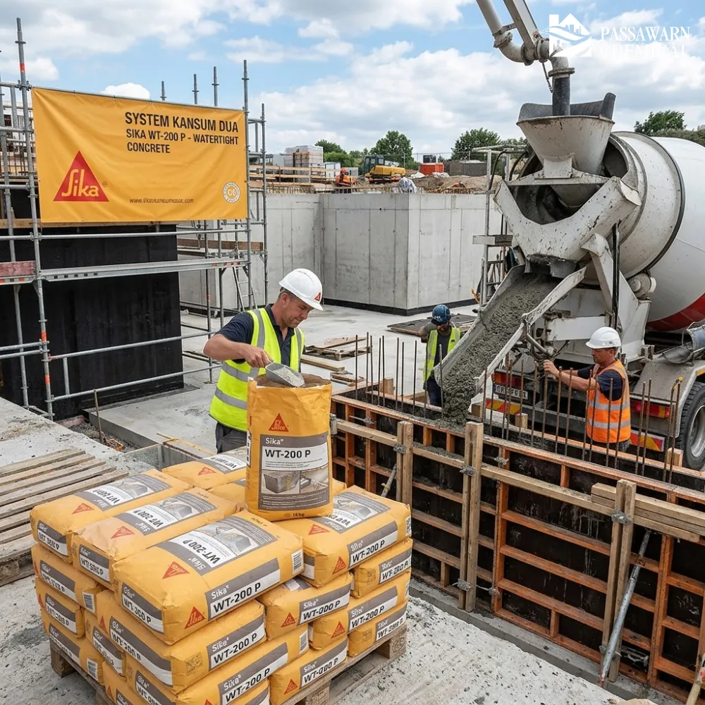 ทำระบบกันซึมด้วย Sika WT-200 P ดีอย่างไร ทำไมถึงคุ้มค่า?