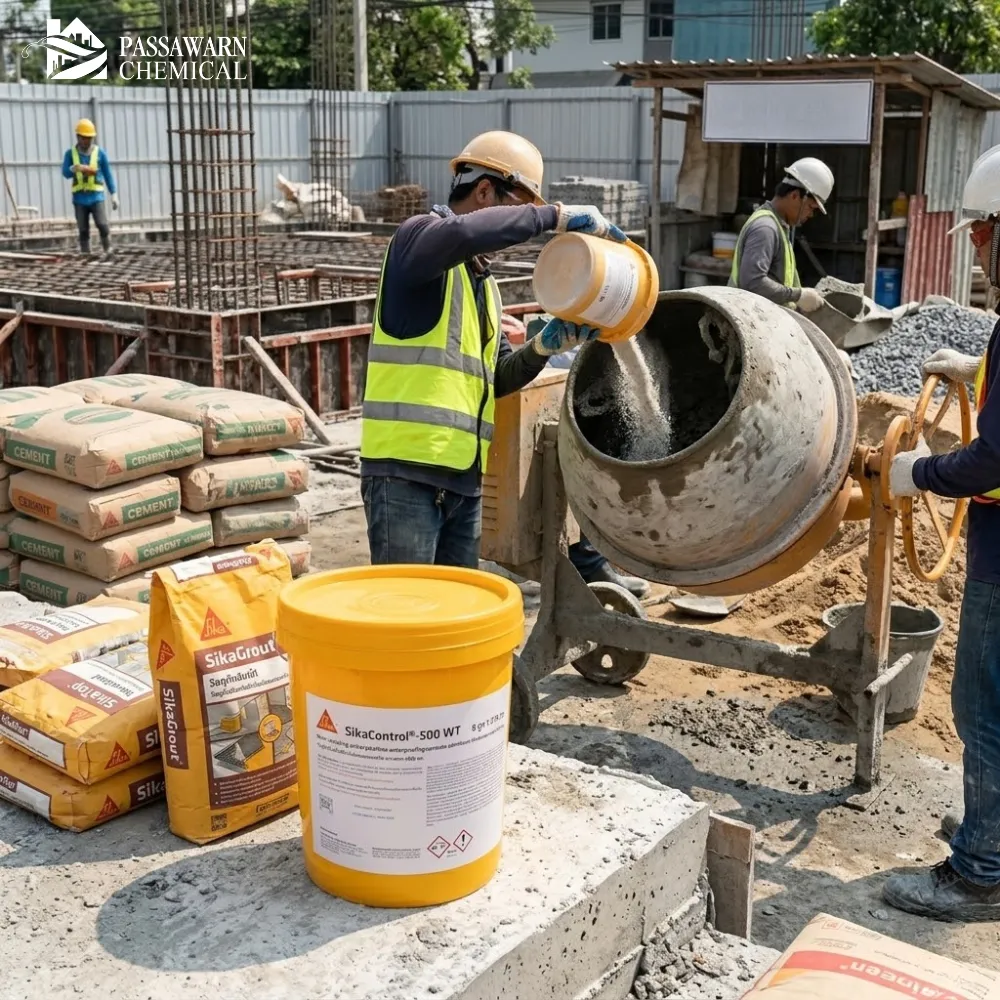 Sika Control 500 WT คืออะไร? แตกต่างจากกันซึมทั่วไปอย่างไร?