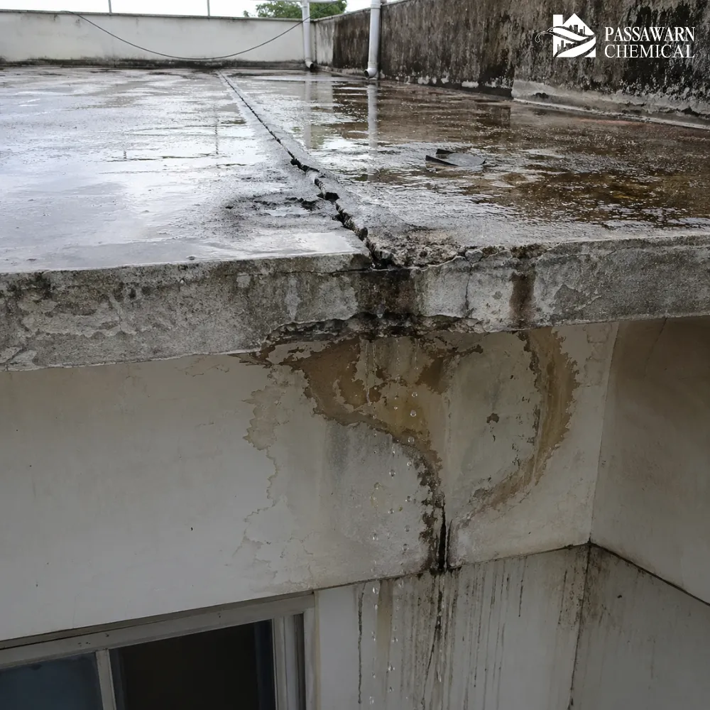 น้ำรั่วซึมดาดฟ้าเกิดจากอะไร?