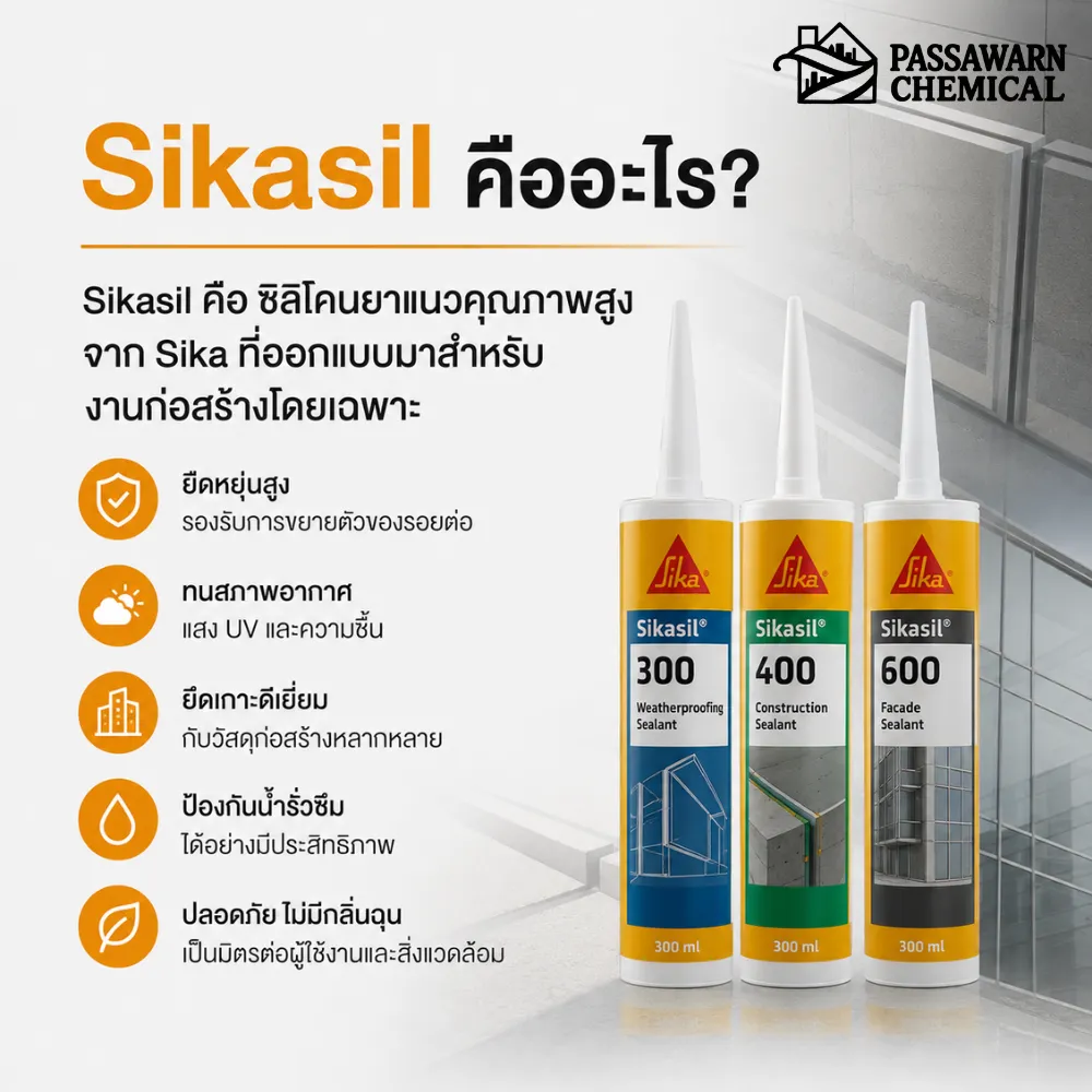 Sikasil คืออะไร?