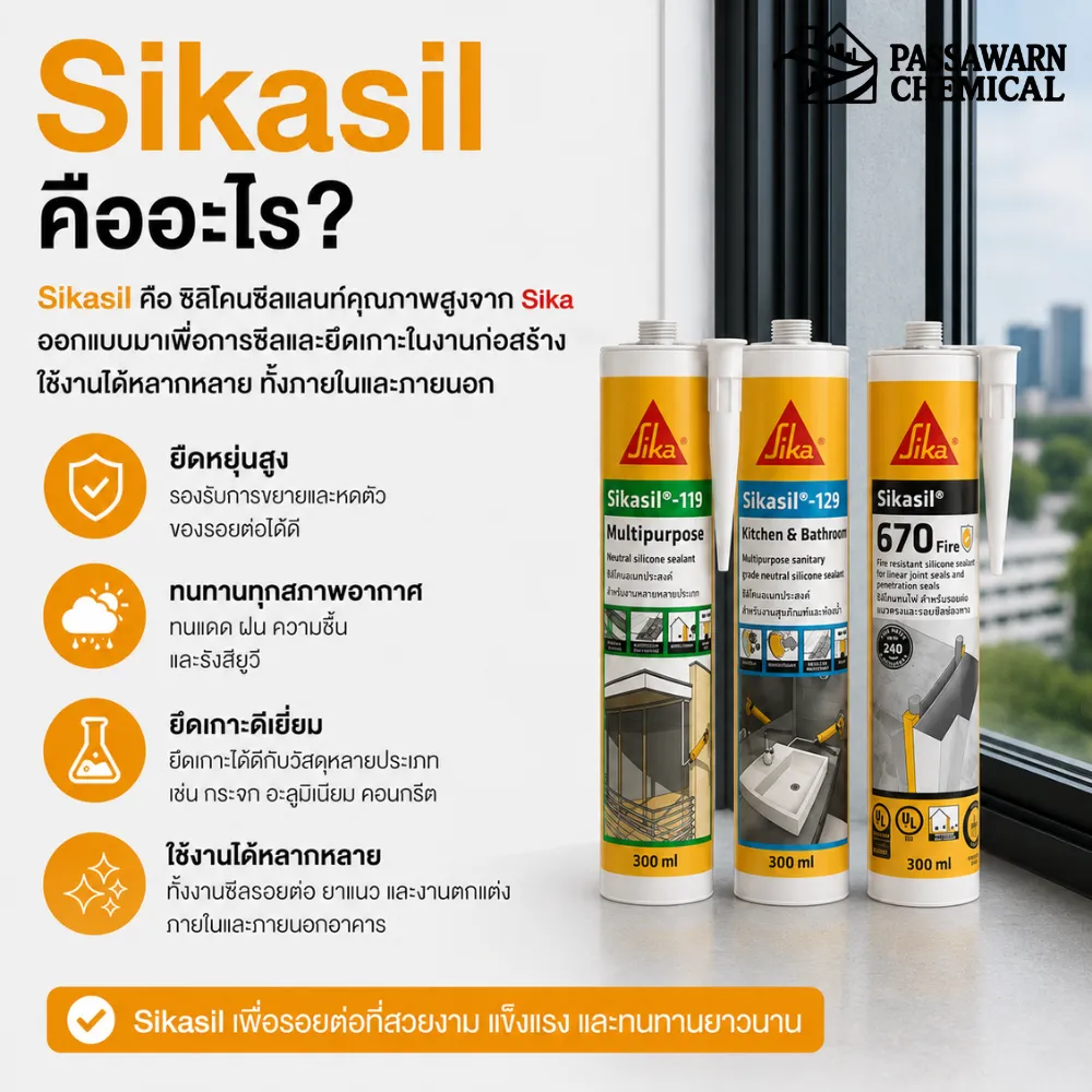 Sikasil คืออะไร?
