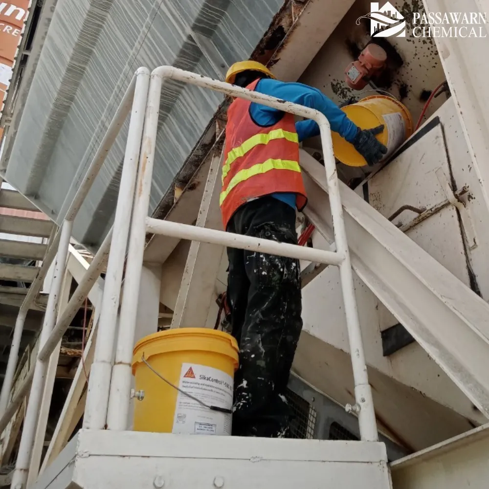 SikaControl 500 WT ทำไมคอนกรีตกันซึมจึงช่วยเพิ่มความทนทานต่อสารเคมีได้?