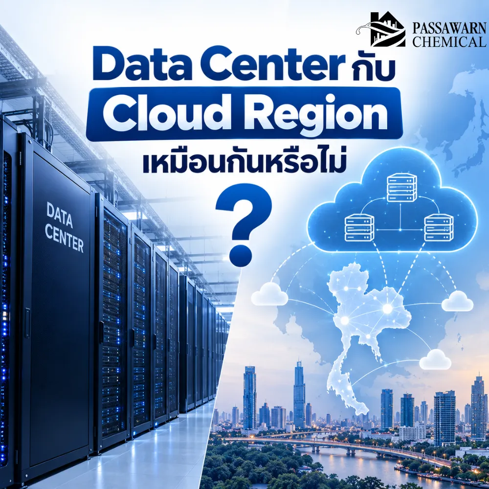 Data Center กับ Cloud Region เหมือนกันหรือไม่